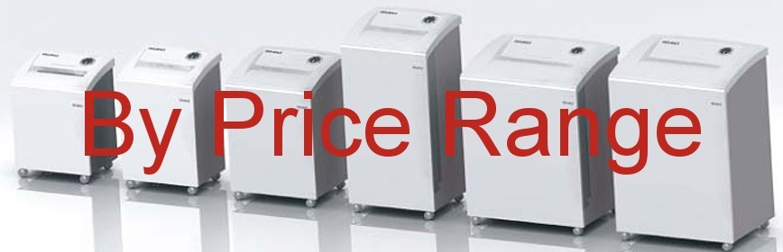 Shredders by Price Range